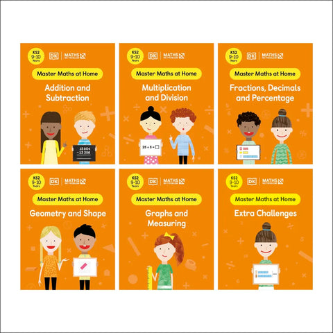 Collection of 6 Workbooks, Ages 9-10 (Key Stage 2)