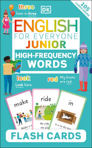DK - English for Everyone Junior: High Frequency Words Flash Cards