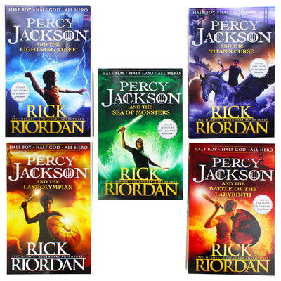 Percy Jackson: 5 Book Collection by Rick Riordan