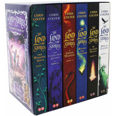 Land of Stories 6 Book Set by Chris Colfer