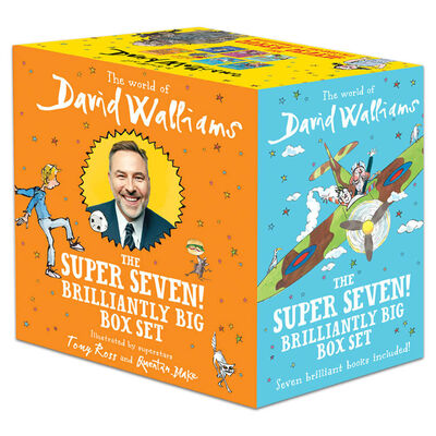 The World of David Walliams: Seven Hilarious and Fantastical Novels Big Box Set