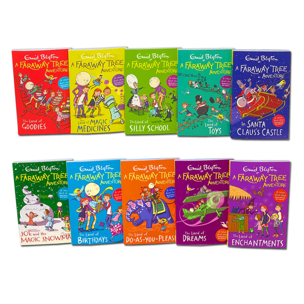 Enid Blyton Magic Faraway
Tree Colour Adventures x 10
slipcase