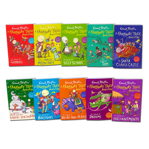 Enid Blyton Magic Faraway
Tree Colour Adventures x 10
slipcase