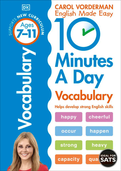 Carol Vorderman's 10 Minutes a Day Vocabulary Ages 7-11 Key Stage 2