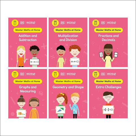 Collection of 6 Workbooks, Ages 8-9 (Key Stage 2)