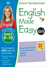 Carol Vorderman English Made Easy Ages 9-10 Key Stage 2