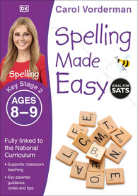 Carol Vorderman Spelling Made Easy Ages 8-9 Key Stage 2