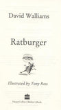 Ratburger (Paperback) David Walliams